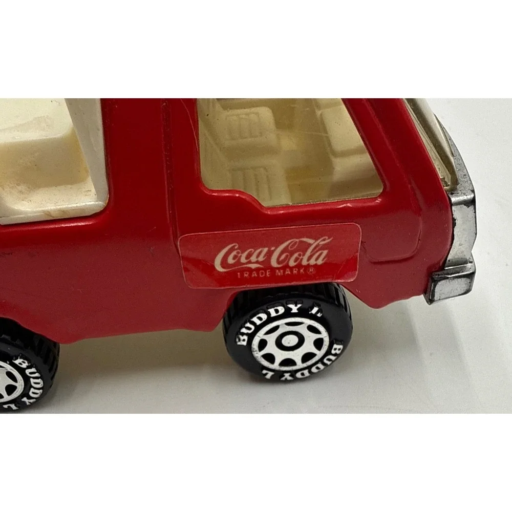 1982 Buddy L Coca-Cola Delivery Truck Vintage Red Toy Macau